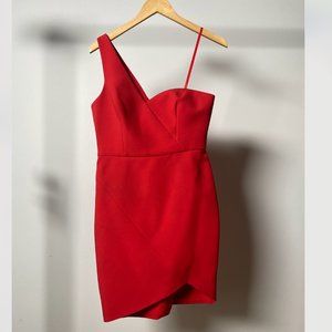 BCBG Maxazria Red Cocktail Dress